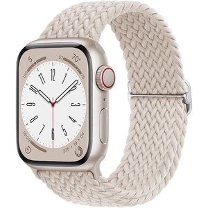 NEW Star Adjustable Braided Solo Loop For Apple Watch